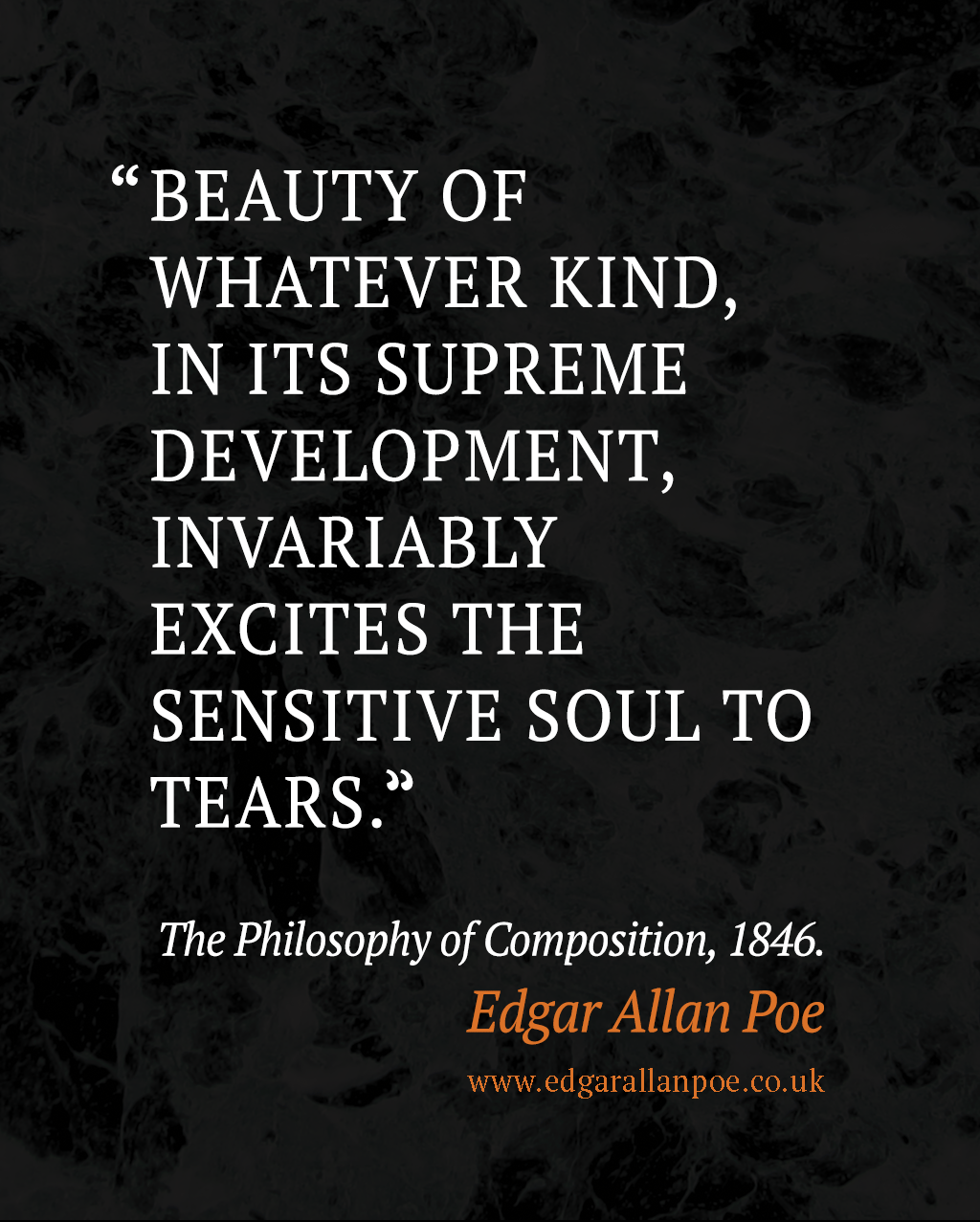 Beauty of whatever kind - Edgar Allan Poe Quote